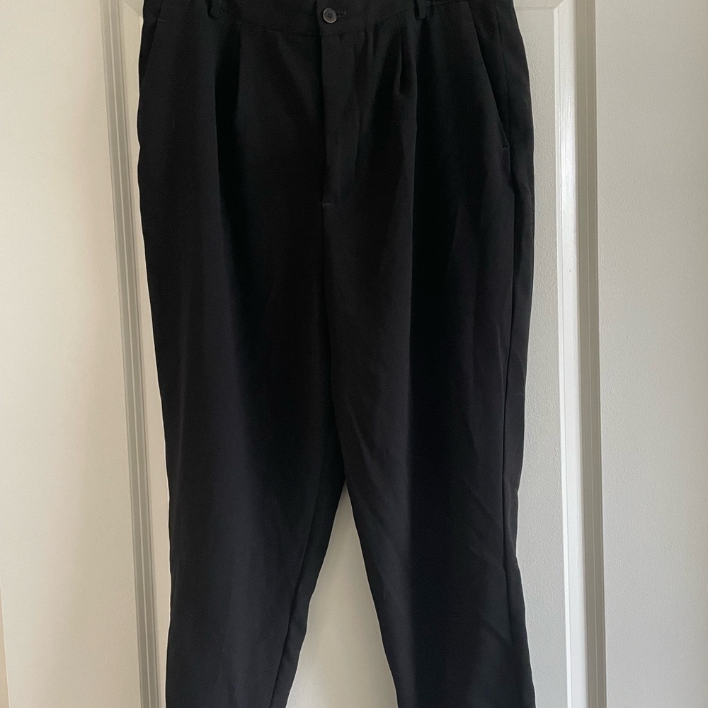 Zara Black Chinos with Relaxed Fit